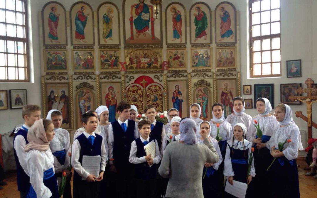 Літургія в храмі Святителя Миколая в місті Українка